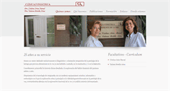 Desktop Screenshot of clinicafoniatricaariasbotella.com